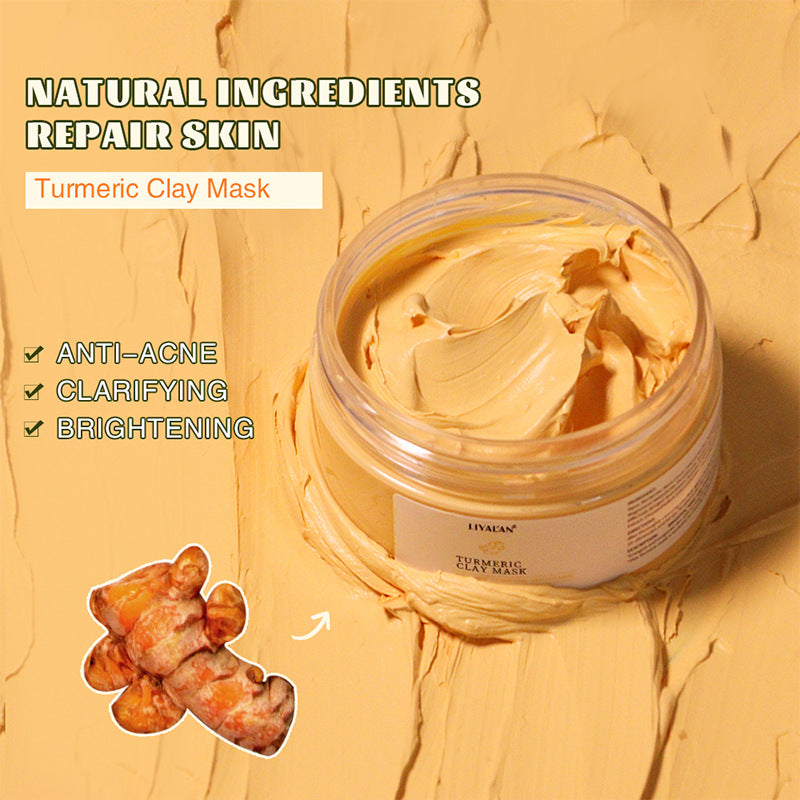 Masque Curcuma - L'éclat naturel, une peau dorée de beauté