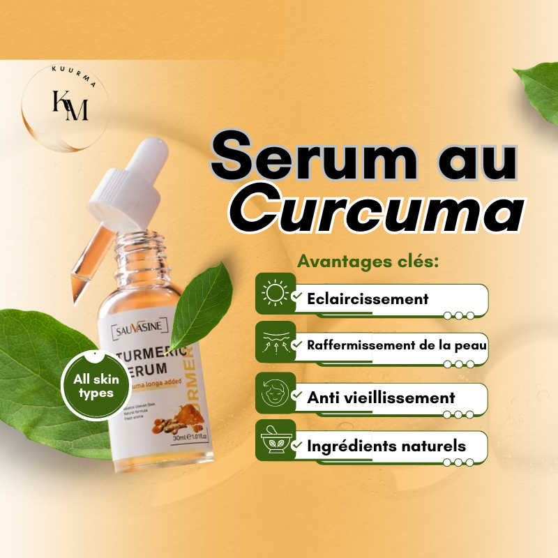 Sérum Curcuma - La nature révèle votre éclat.