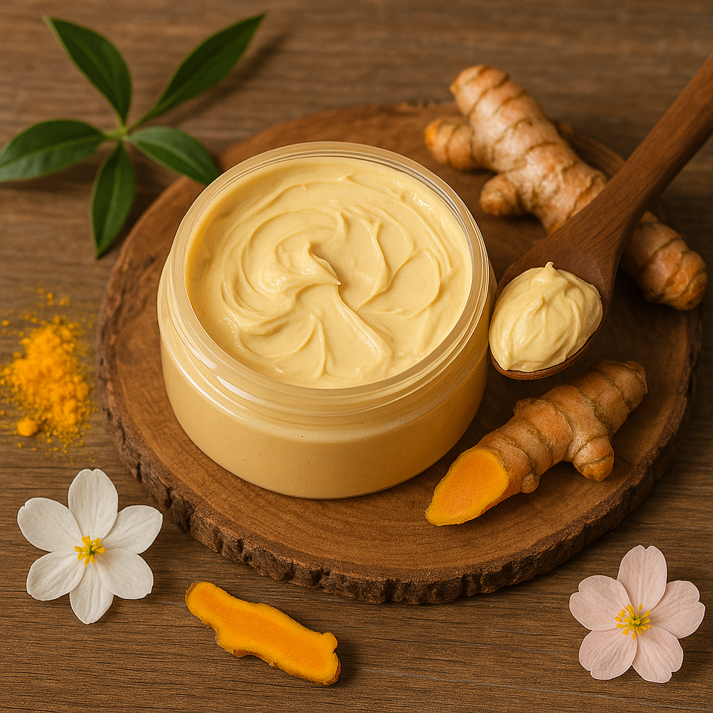 Masque Curcuma - L'éclat naturel, une peau dorée de beauté