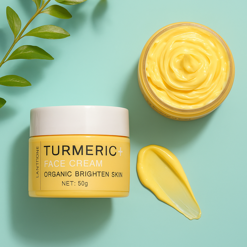 Skincare Curcuma - Huile & crème facial