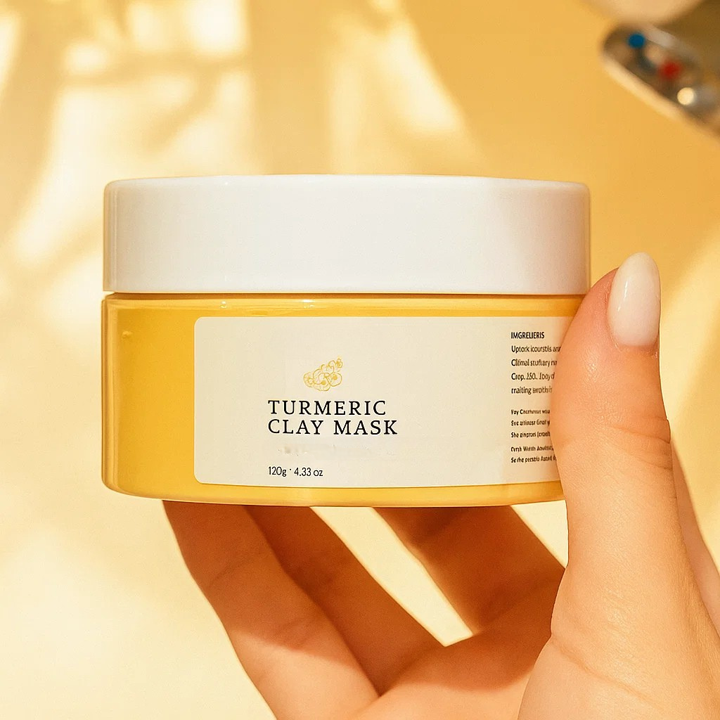Masque Curcuma - L'éclat naturel, une peau dorée de beauté