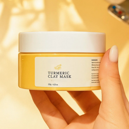 Masque Curcuma -  L'éclat naturel, une peau dorée de beauté
